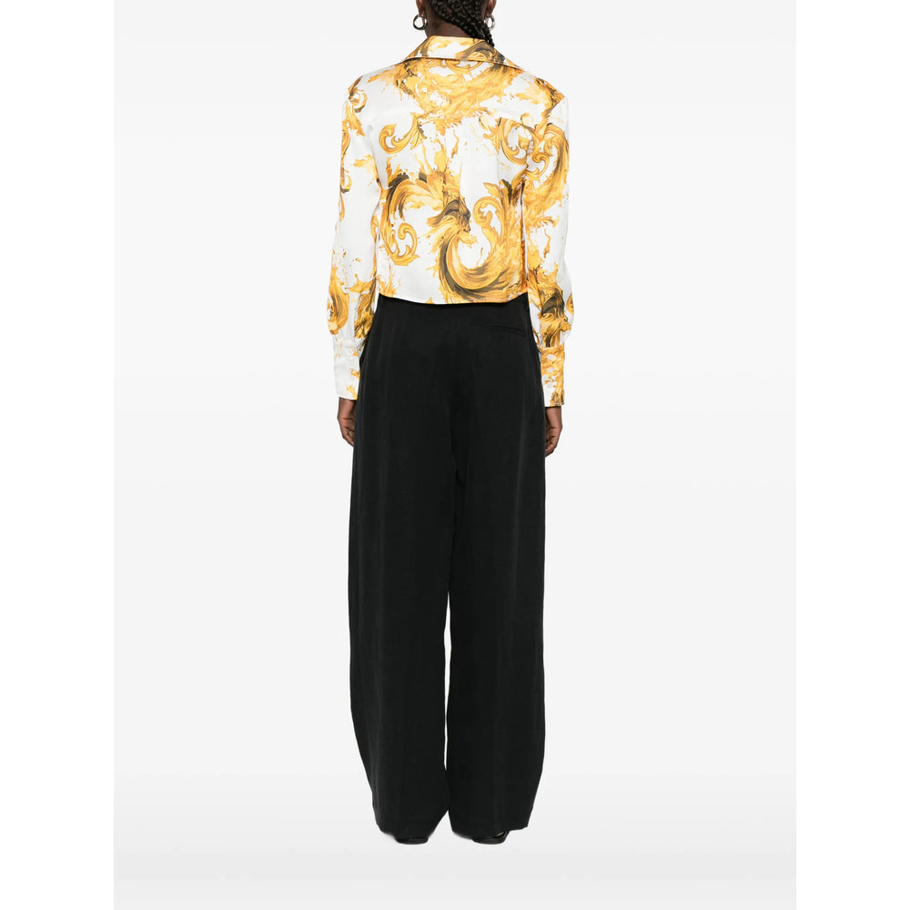 Versace Jeans Couture Shirts - White, Gold | 3da58bd837ae05e0ebac9fe646adc15fd3b3ea4c
