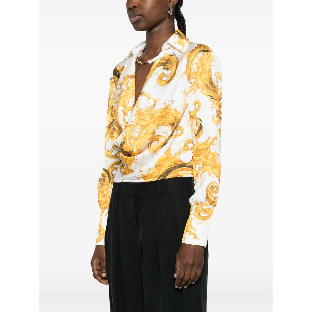 Versace Jeans Couture Shirts - White, Gold | 26cc7f5ae518c9c70bf89f76f32d704a8782aed1