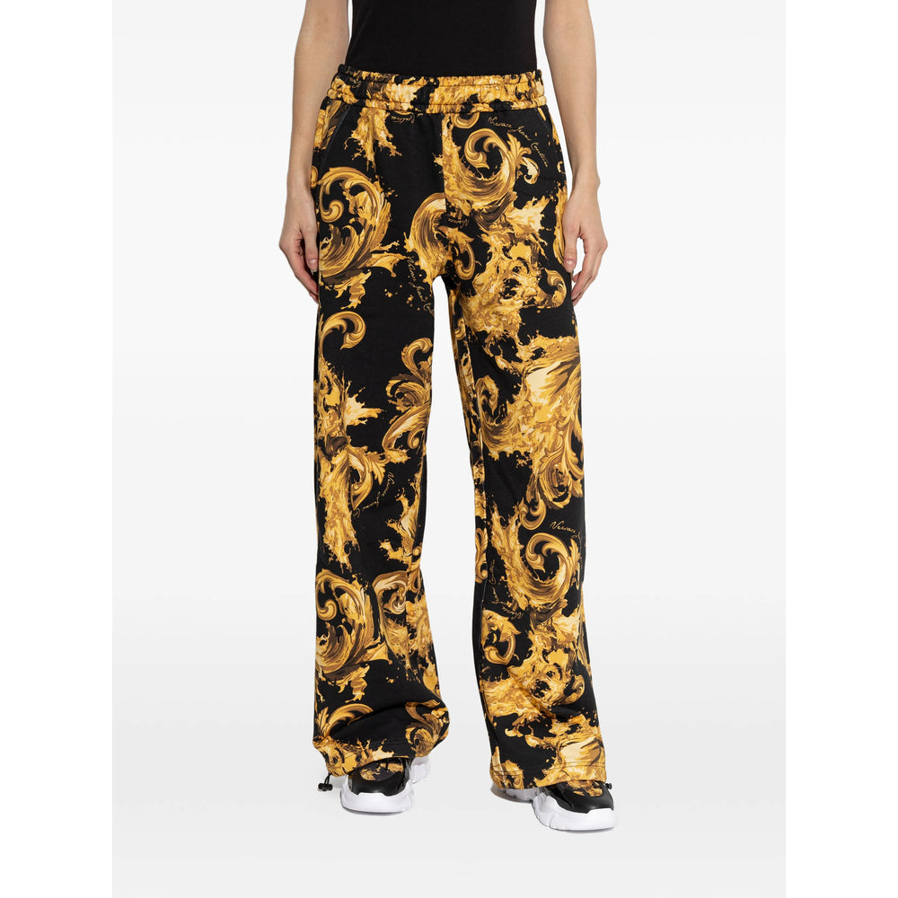 Versace Jeans Couture Pants - Black, Gold | 9bb2a8a33c4258761359d3c487a55e4eac354fd5