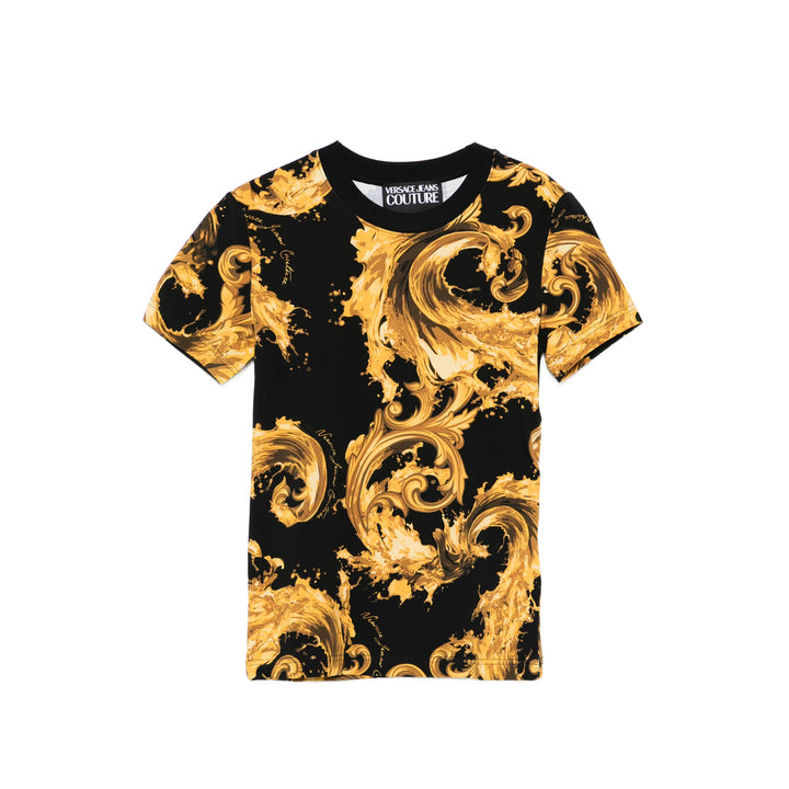 Versace Jeans Couture T Shirts - Black, Gold | 1b4d9c8f6f62254598491a8dec9be9c19565e9bb