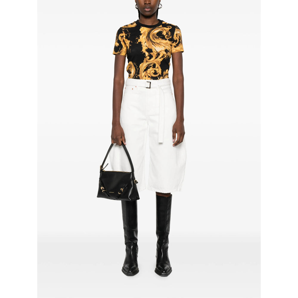 Versace Jeans Couture T Shirts - Black, Gold | 23821af886ef8f77ea3b01b1a182b795dde4396e