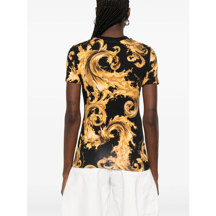 Versace Jeans Couture T Shirts - Black, Gold | a24ea67a9c2bc9a8121d30afd132d3b8e515f585