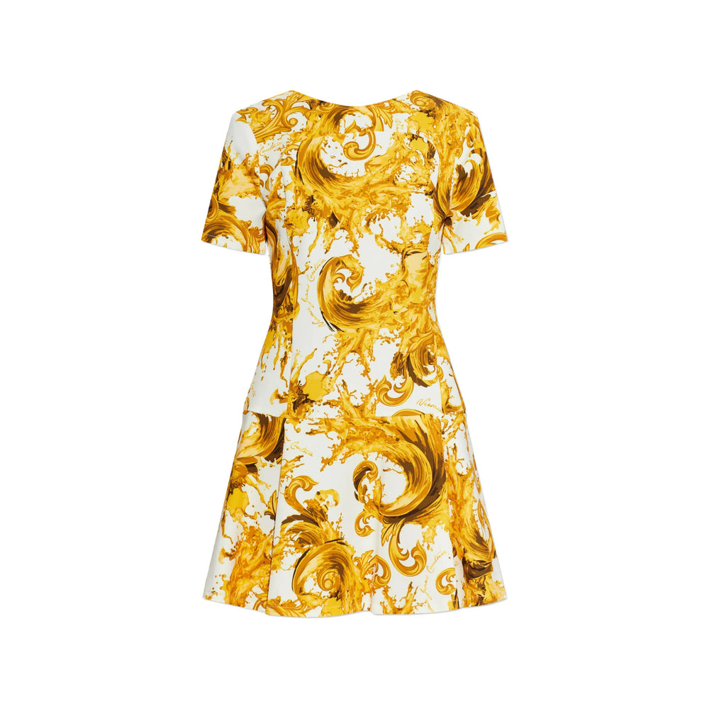 Versace Jeans Couture Dresses - White, Yellow | f2eec6e44a1182b90cbdf2fe533baf40a1f28b67