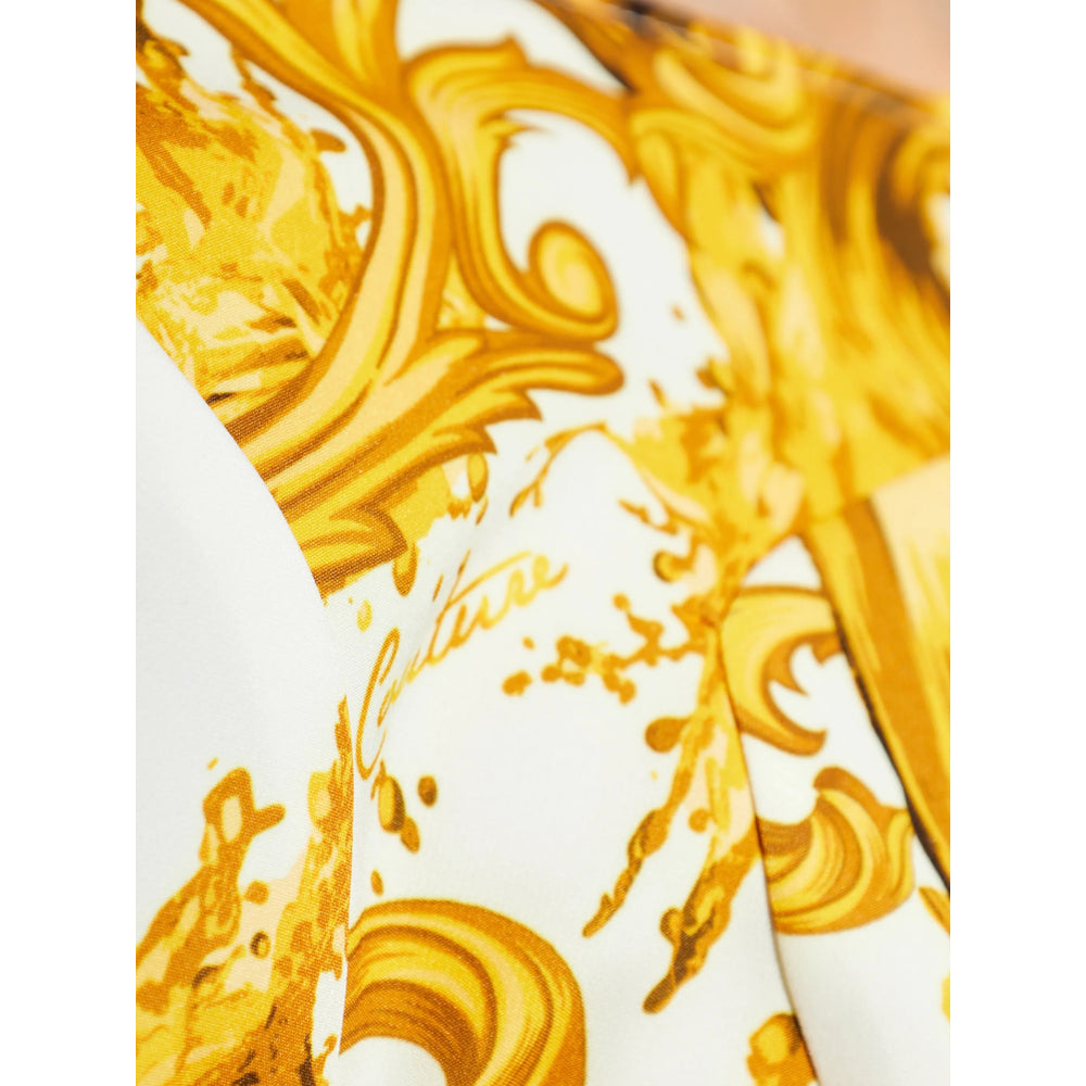 Versace Jeans Couture Dresses - White, Yellow | fc226edbc3664e2a86769523dd1381c05cce80b3
