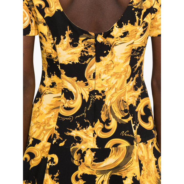 Versace Jeans Couture Dresses - Black, Yellow | a2f744d046a8fb8c1ca06656425e718576a14379