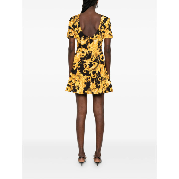 Versace Jeans Couture Dresses - Black, Yellow | 362b328f3324bdcac6541a142abecc3569cfea1f