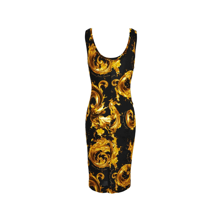 Versace Jeans Couture Dresses - Black, Gold | 4ae8c8e7179fc971ead0dbedd1dd212b0449db18