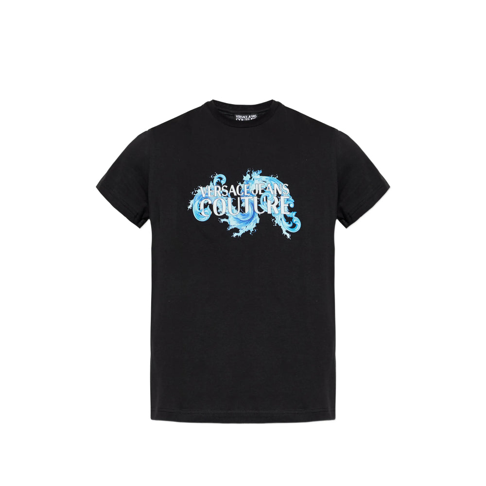Versace Jeans Couture T Shirts - Black | 4f0dcfd409188ee3511c662357fff9cf5e449467