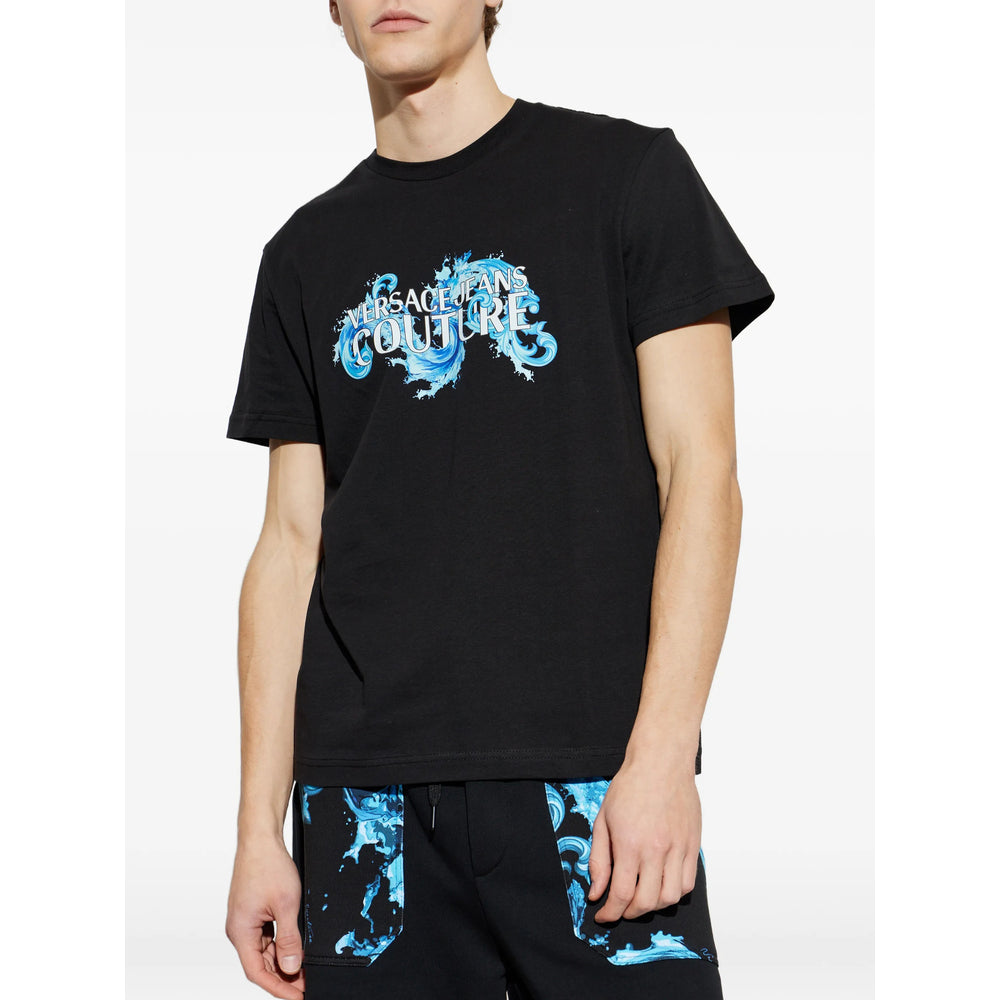 Versace Jeans Couture T Shirts - Black | ff6d318e9d62eba057567d2adf9b056a61b2475d