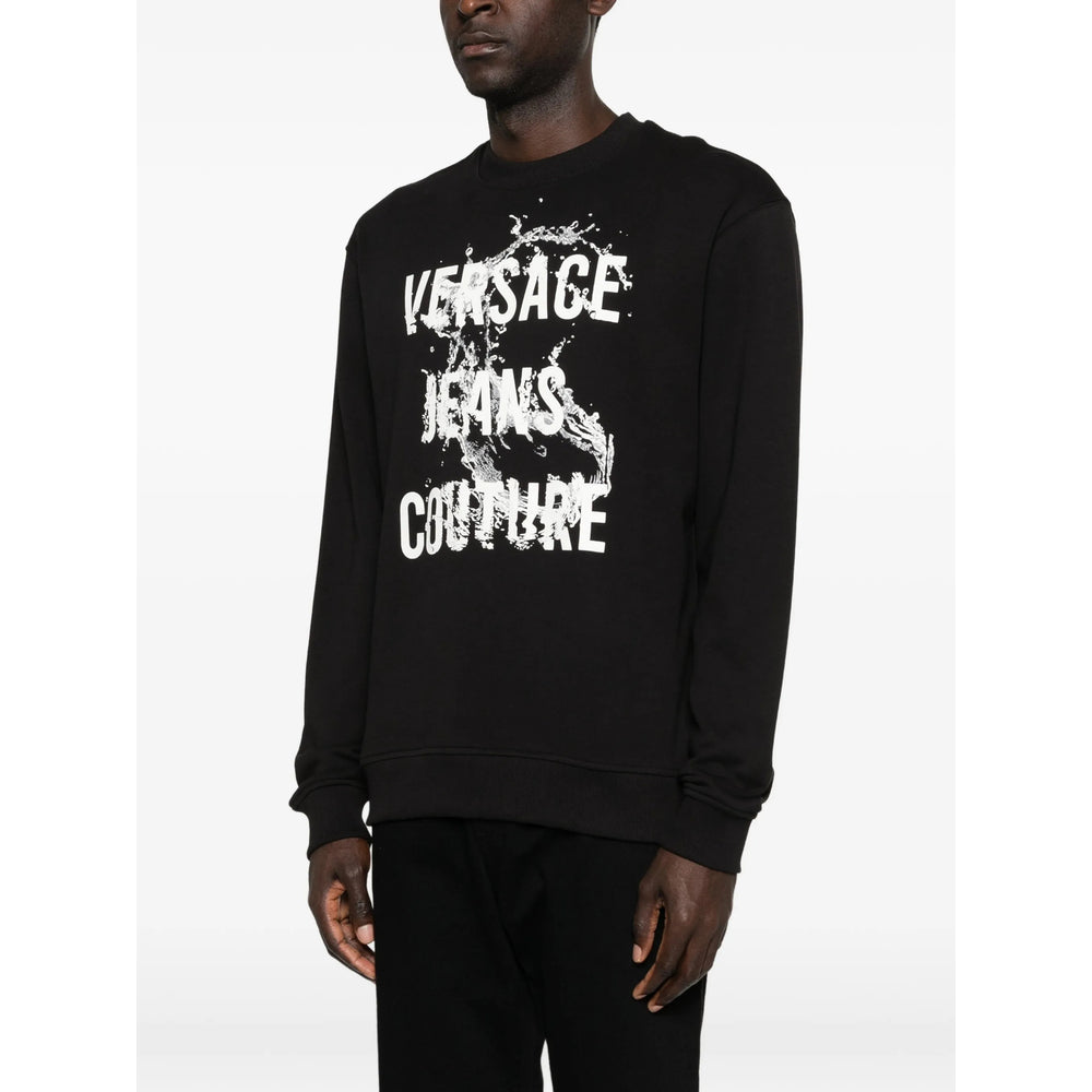 Versace Jeans Couture Sweatshirts - Black | 66cda97842e8f2a648efde54d092644558362e9d