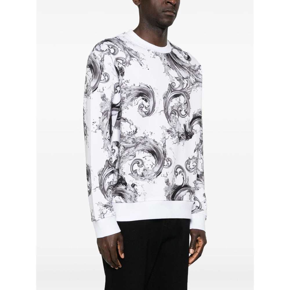 Versace Jeans Couture Sweatshirts - White, Black | a518bcfeb67a6b65ce3d85f15689db73499bc5b3
