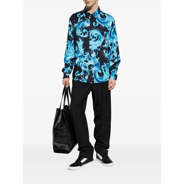 Versace Jeans Couture Shirts - Black, Blue | 049fc6684dc0dc1fb2cdbbd59053a063ab6309cd