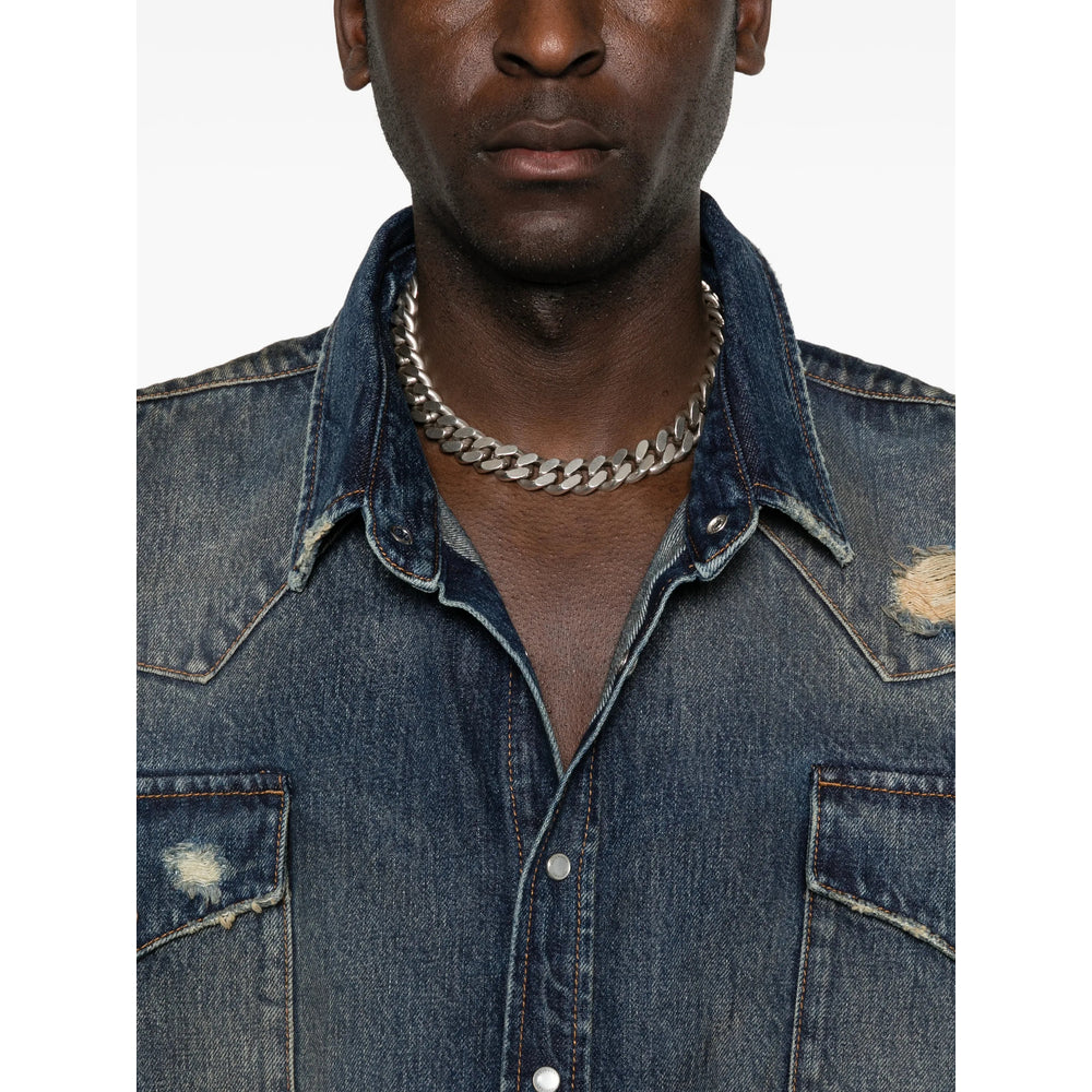 Vetements Shirts - Blue | ae261d5079e2788caeb4da734e200e1a7b5313ed