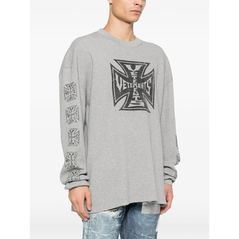 Vetements Sweatshirts - Gray, Black | 9c3f1d9b547c255c0c73bb0337d1331e06fddd46