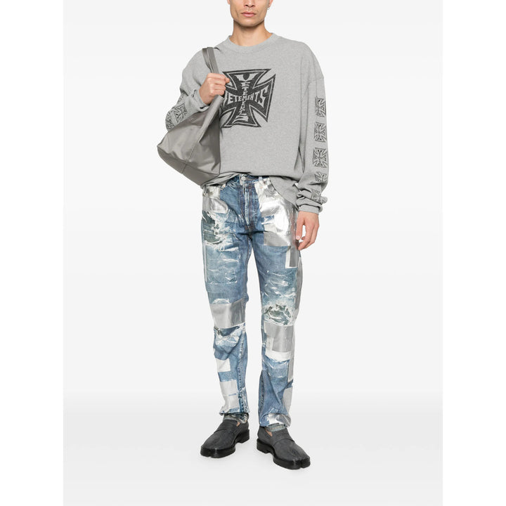 Vetements Sweatshirts - Gray, Black | 5a11898554ba342f73bbbde3d646f8c30fb45bbf