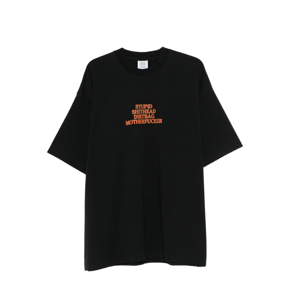 Vetements T Shirts - Black | 469c078a68e1f794237fc9087d09dc17ff4138d4