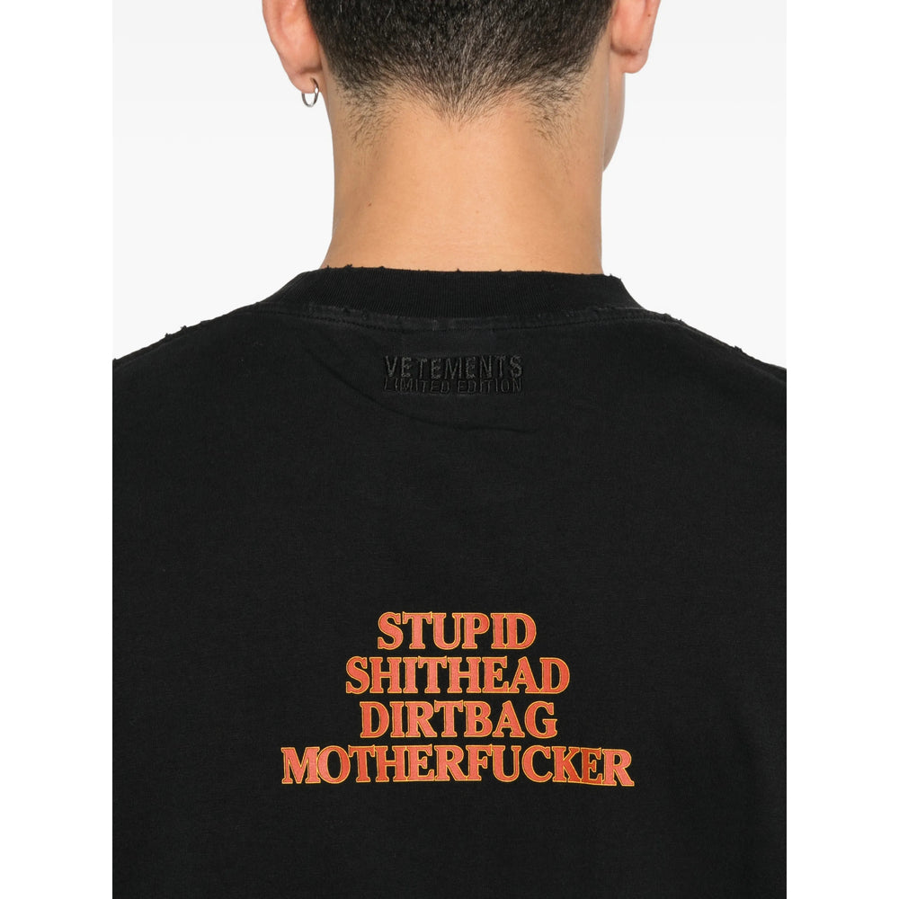 Vetements T Shirts - Black | d056d55ffa0fb88ad6a22f2a26c91e40123fdcf0