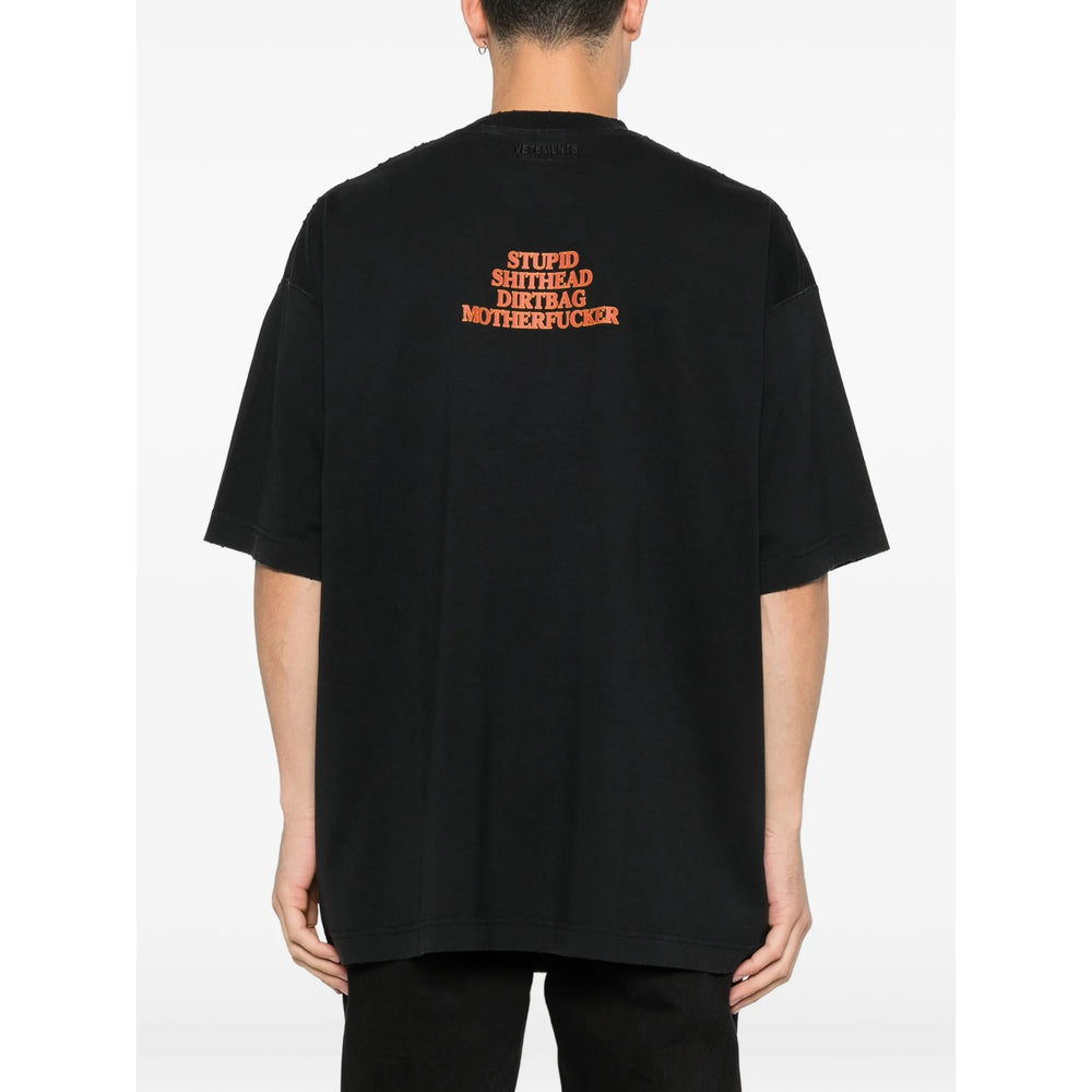 Vetements T Shirts - Black | b2d50e952eef135466ec27059d3b88dd4ef69bd2
