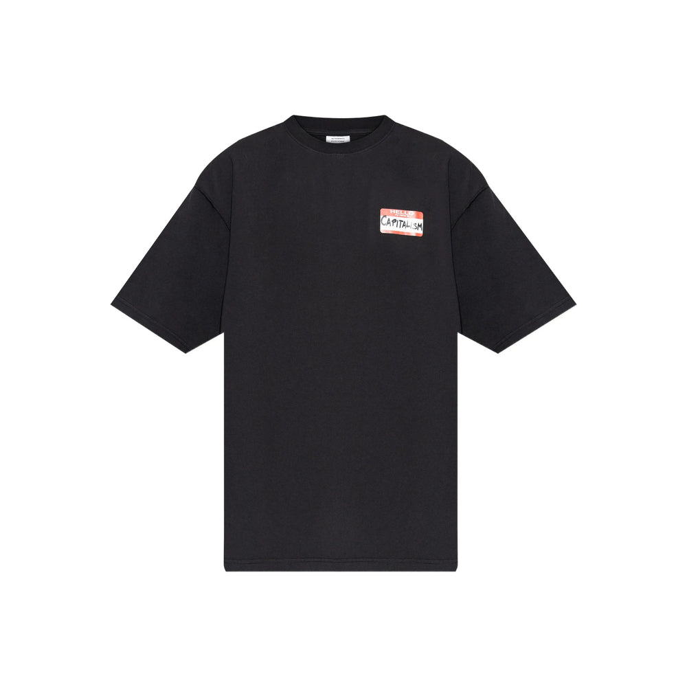 Vetements T Shirts - Black | 1ee11e8fc20a2621a7a0afa4cc714c859295b662