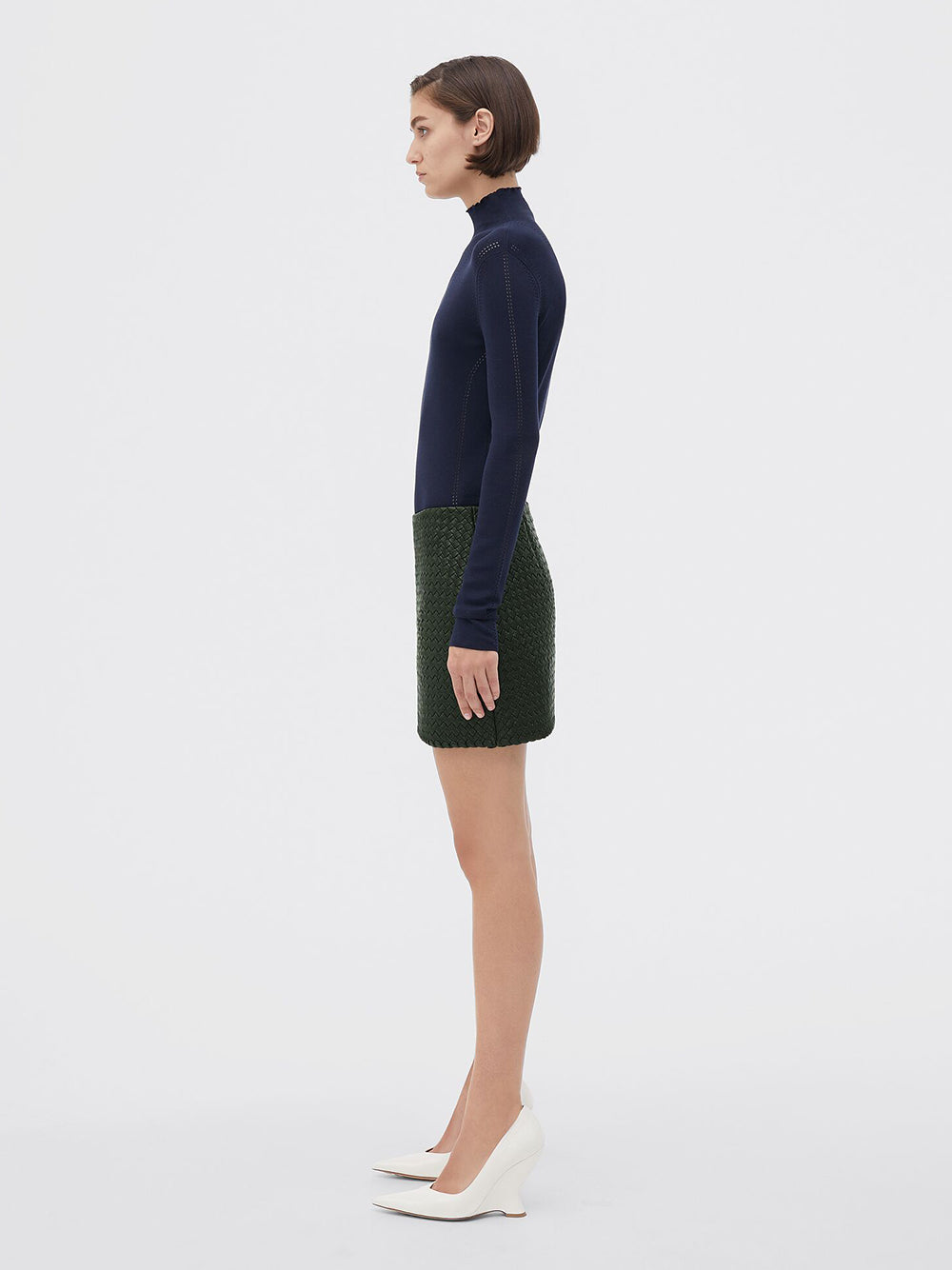 Bottega Veneta Mini skirts - Green | 7a5c1b783c141652dfa1b6967eda213d993e765e