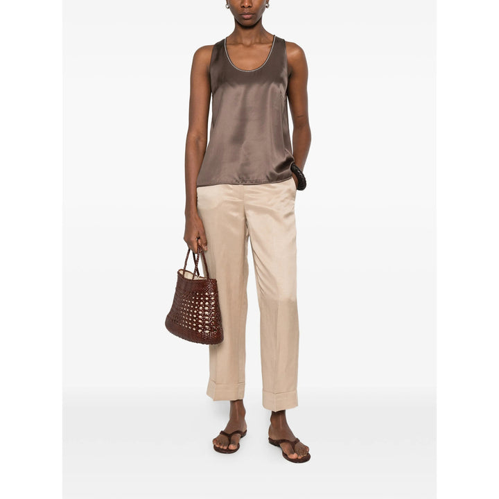 Peserico Pants - Neutral | 5840f2de1d55265f4f2be4a60928146b93d1bda8