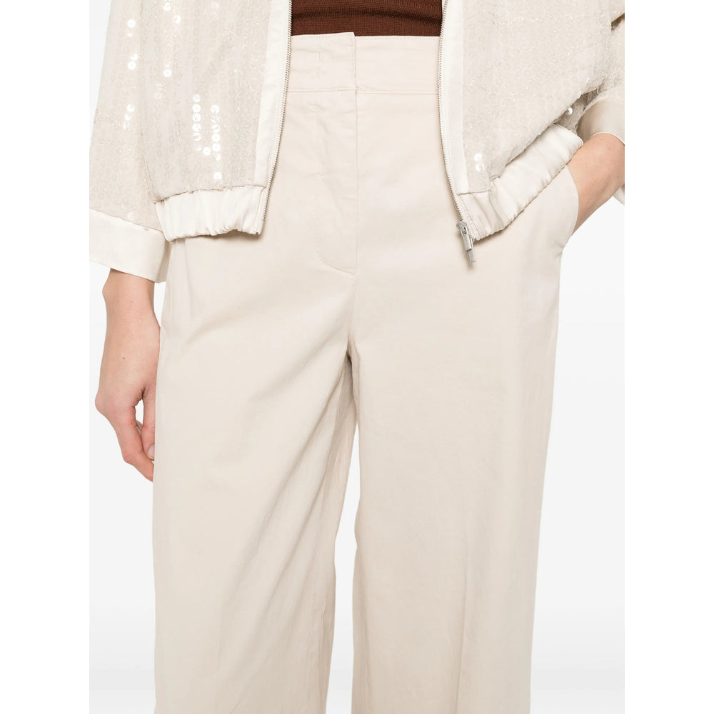 Peserico Pants - Neutral | 30ddc84cdfb8f175fc03038c708fe84c16d83109
