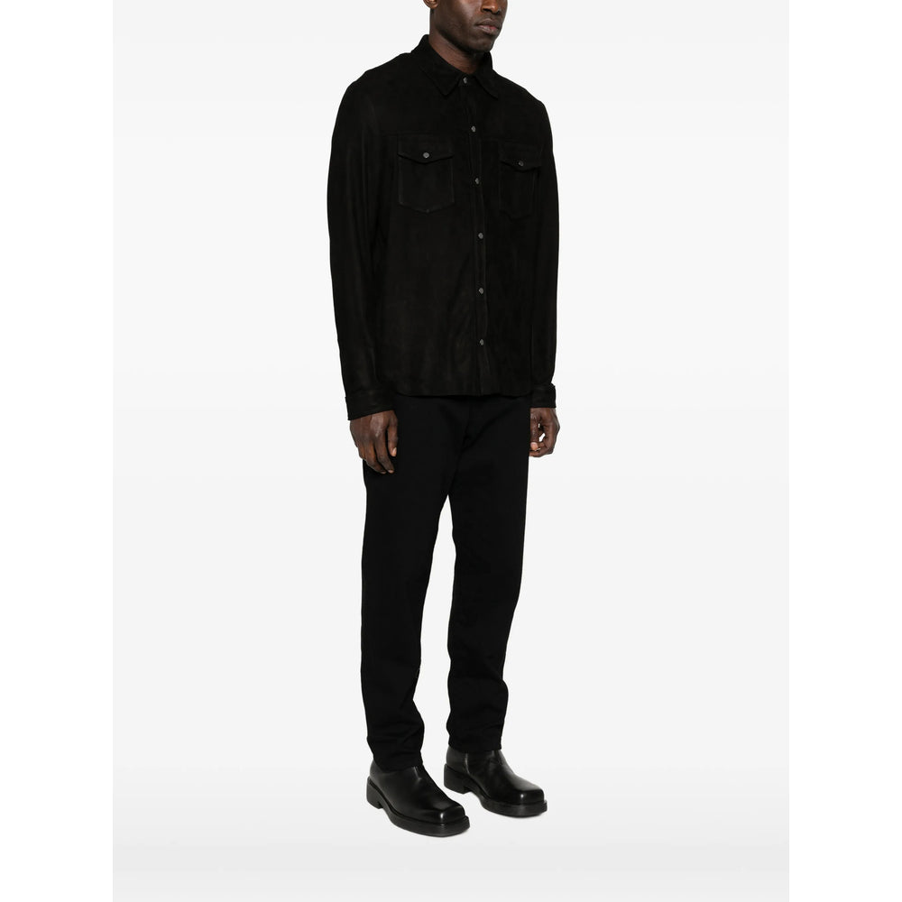 Salvatore Santoro Leather Outerwears - Black | d38fda2a925c4ada5031ac1222b0f55f0381994d