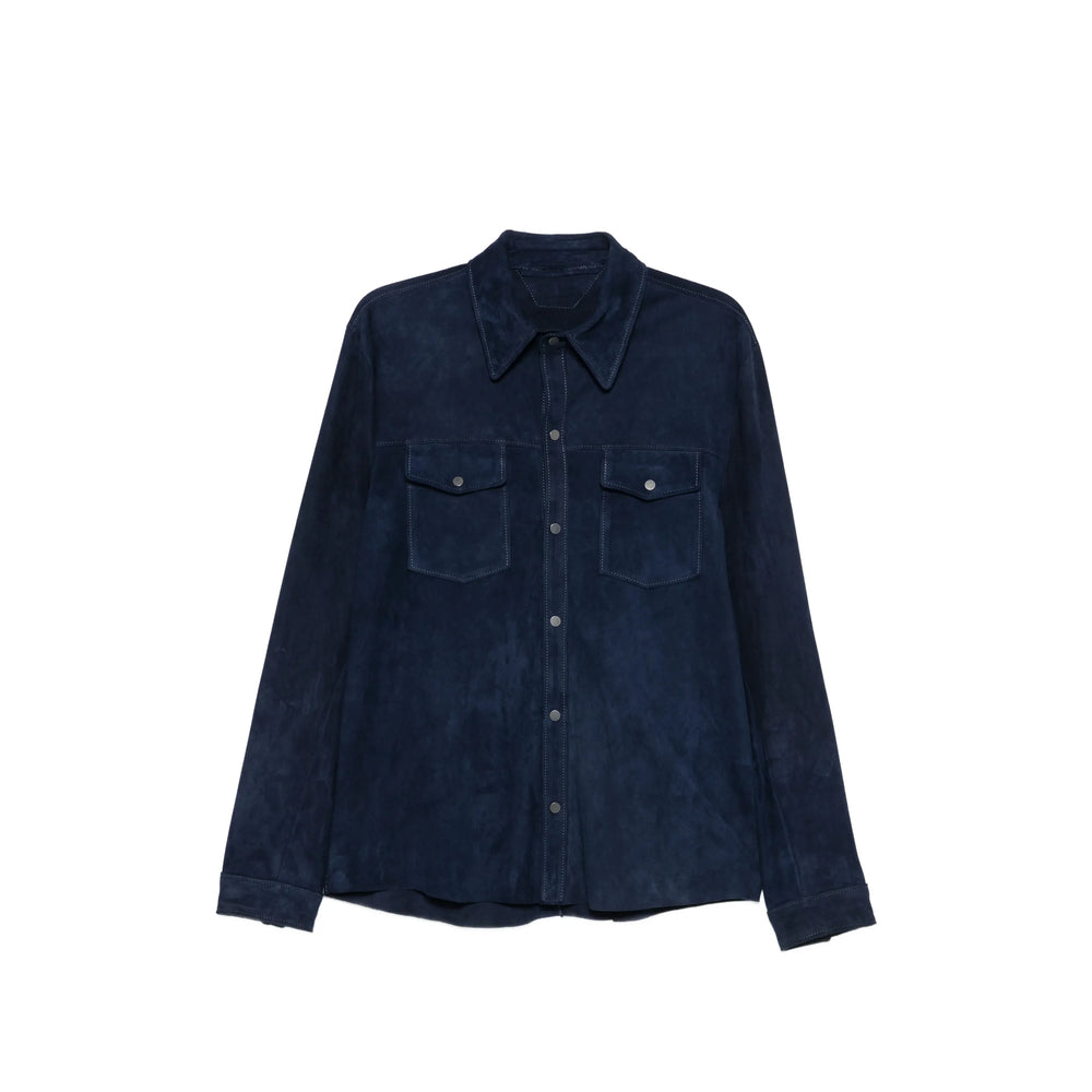 Salvatore Santoro Leather Outerwears - Blue | 65eca92d5ec88269b147b36804198e522d1367c3