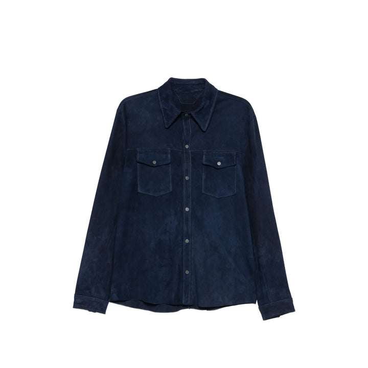 Salvatore Santoro Leather Outerwears - Blue | 65eca92d5ec88269b147b36804198e522d1367c3