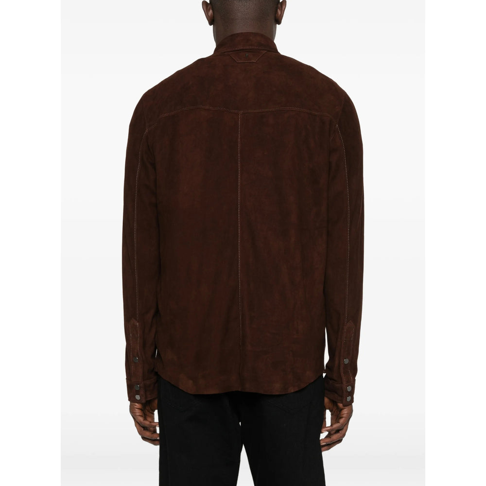 Salvatore Santoro Leather Outerwears - Brown | 7bac504183fbdb83b88a373c6d6538e33ebd7ed4