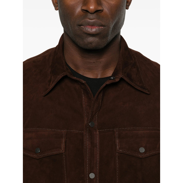 Salvatore Santoro Leather Outerwears - Brown | c4cc4179105b4847fdde165904f2f922c75b7ad9