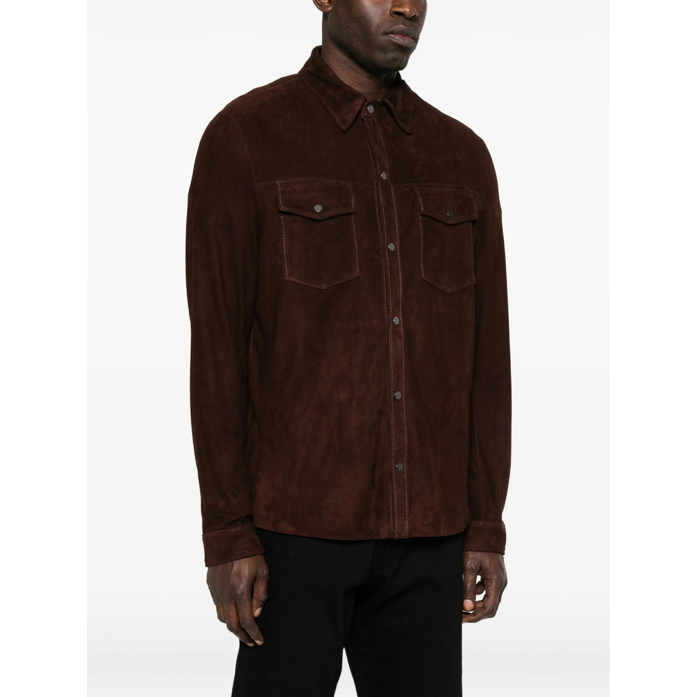 Salvatore Santoro Leather Outerwears - Brown | 4ff7eb886257bed795e176a6910ccdb95624944b