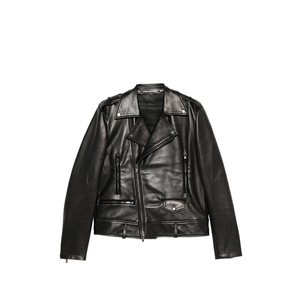 Salvatore Santoro Leather Outerwears - Black | 5b91b15aaec50e2c2e6dc005ad7c60c0b917bb19