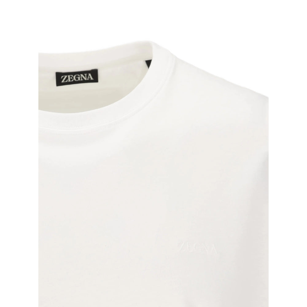 Zegna T Shirts - White | be876eb001acc2885caf2f429c7142b83b380435