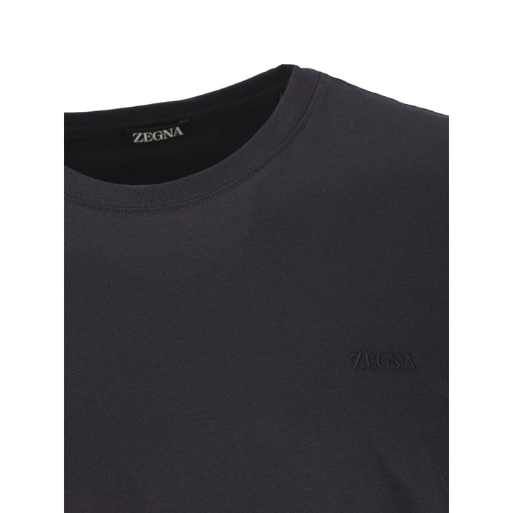 Zegna T Shirts - Blue | 3dc0256ce899eefeed742399de1bd125db299fe0