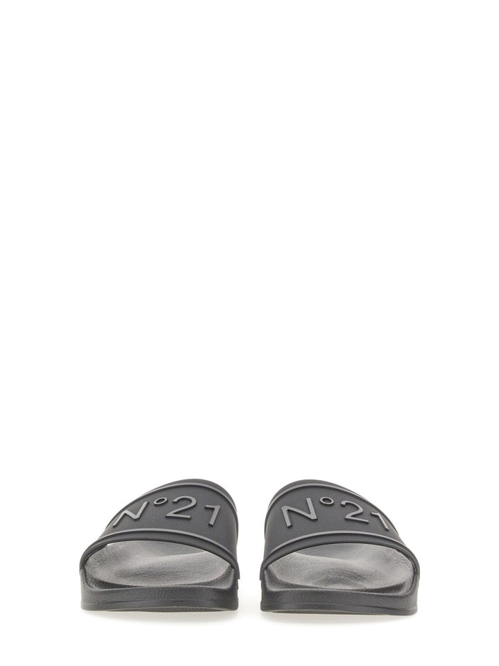 N°21 Sandals - Black | Wanan Luxury