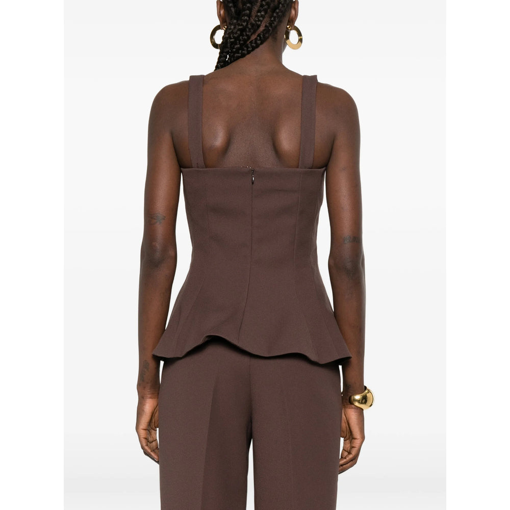 Stine Goya Tops - Brown | 3d0ebb9be05b9f2b9af31da057cca828bd499716