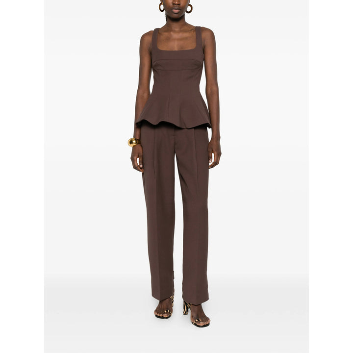 Stine Goya Tops - Brown | d9886a465d7c8346e8875de0eb474d9ab02661d6