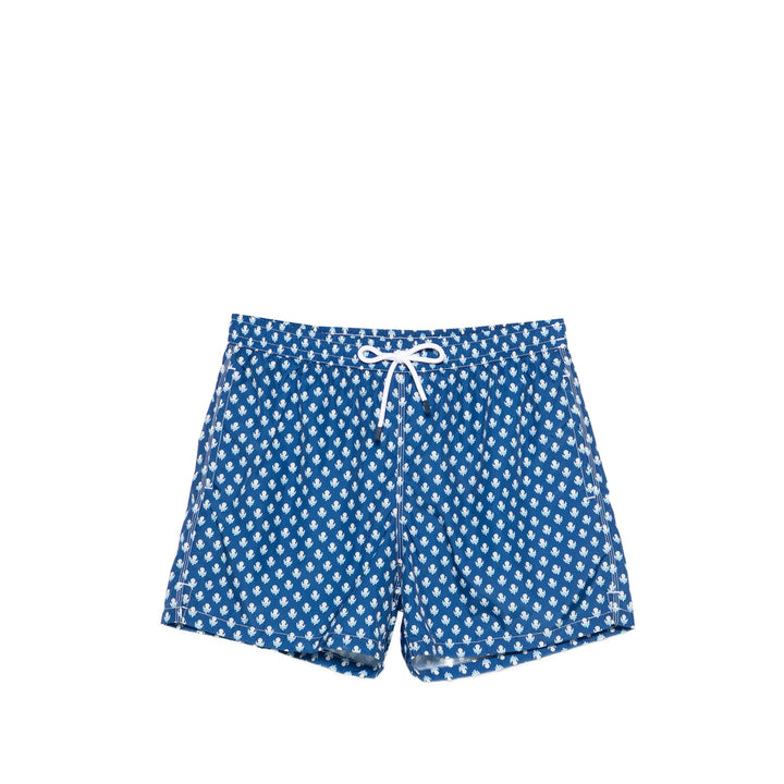 Fedeli Beachwear - Blue, White | 9e72e2d8ddbad0b14da865b4af83ef7db5fbe7db