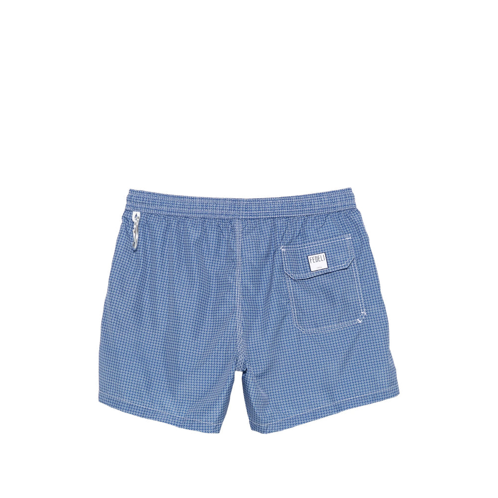 Fedeli Beachwear - Blue, White | 8ec318b82af277192112b33a3c88e721c9a2df07