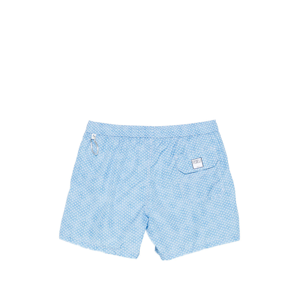 Fedeli Beachwear - Blue, White | 77b9d64e08f39d1bfb7afff45f4b5a3920ff0a78