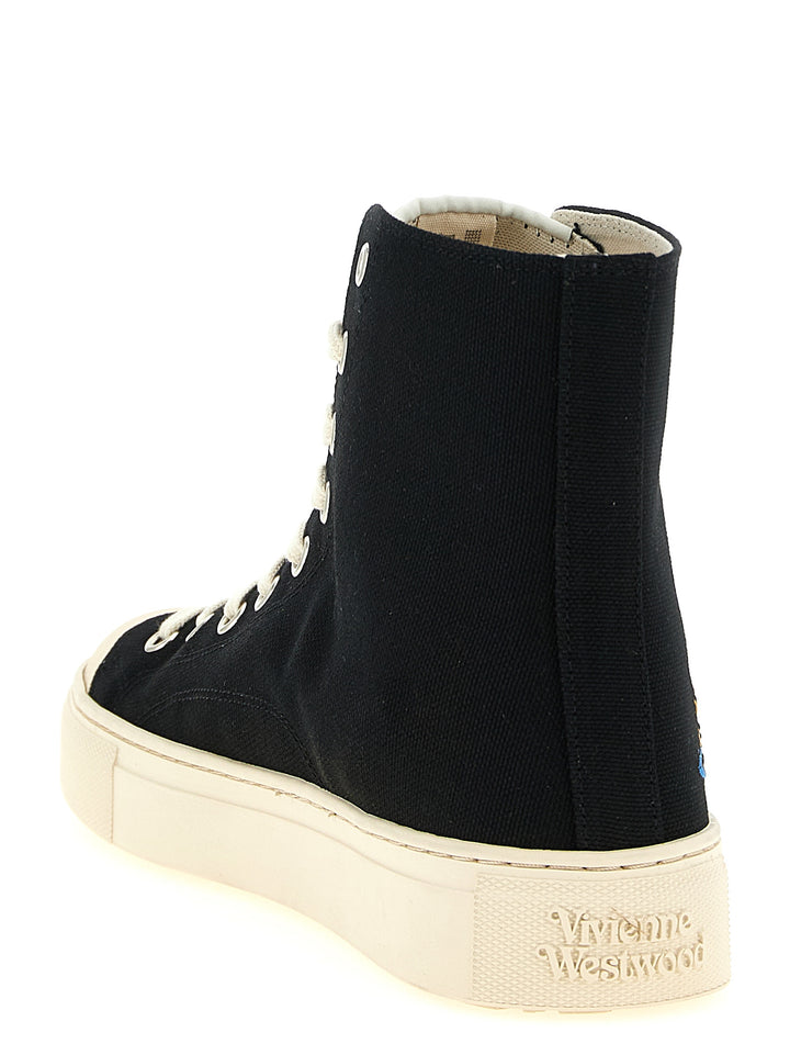 Vivienne Westwood Plimsoll Sneakers - White/Black | 0fccfa99a9f47c5c4d7e0d5387908e8b54b14599