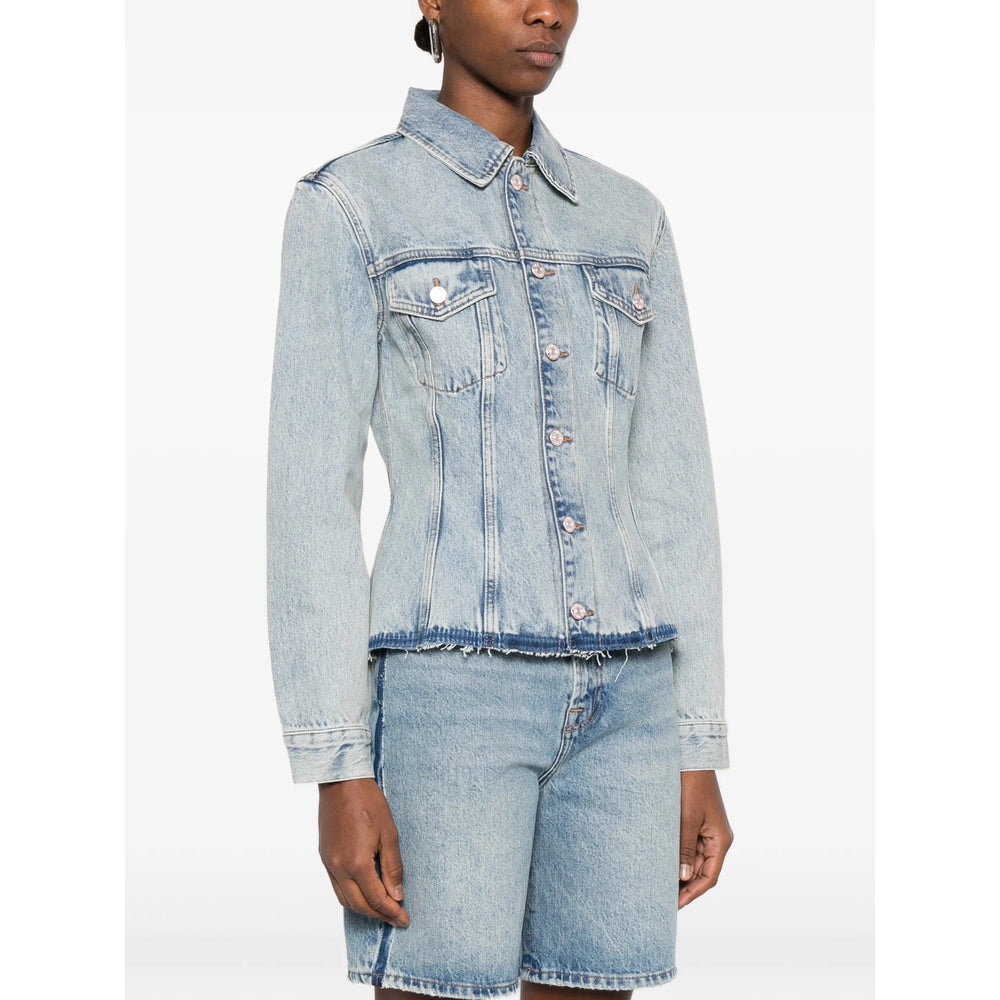 7 For All Mankind Outerwears - Blue | 18f3840c15c022a07929d52a26f7ce64a0a7d985