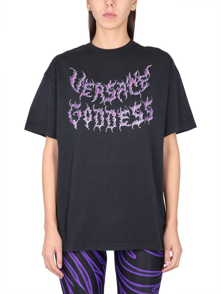 Versace T shirts - Black | Wanan Luxury