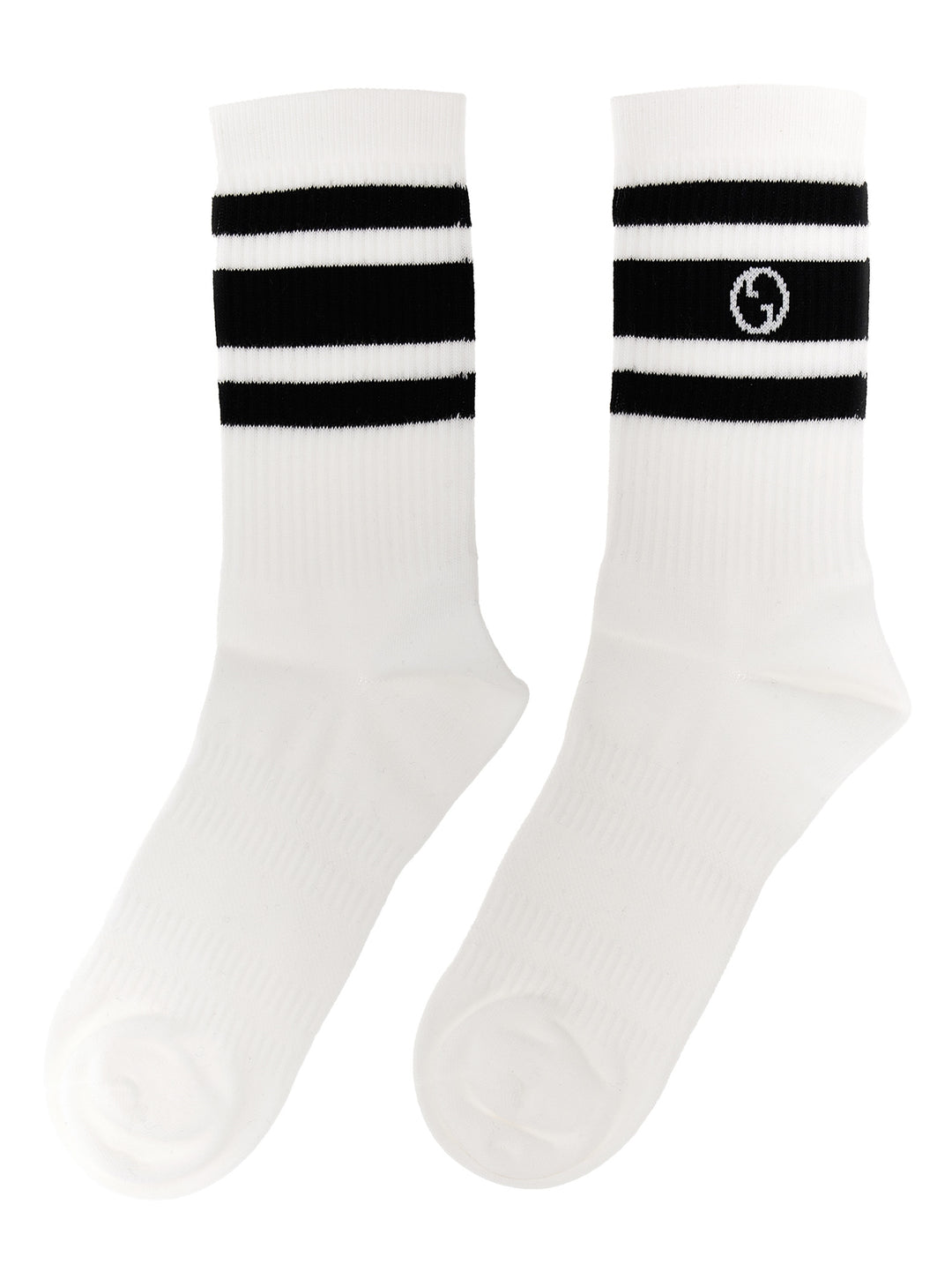 Gucci Nastro Web Logo Socks - White/Black | 9d8aea7c6f8612eeec15f01e8daeec2f93c4808d