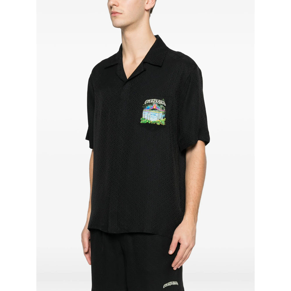 Casablanca Shirts - Black | 62a78eb78123fa319aae8efa538dd4c18a48e781