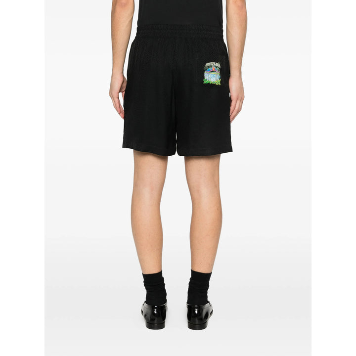 Casablanca Shorts - Black | e7e53ae09c88b5a0cc97326461d206ed23a6eb00