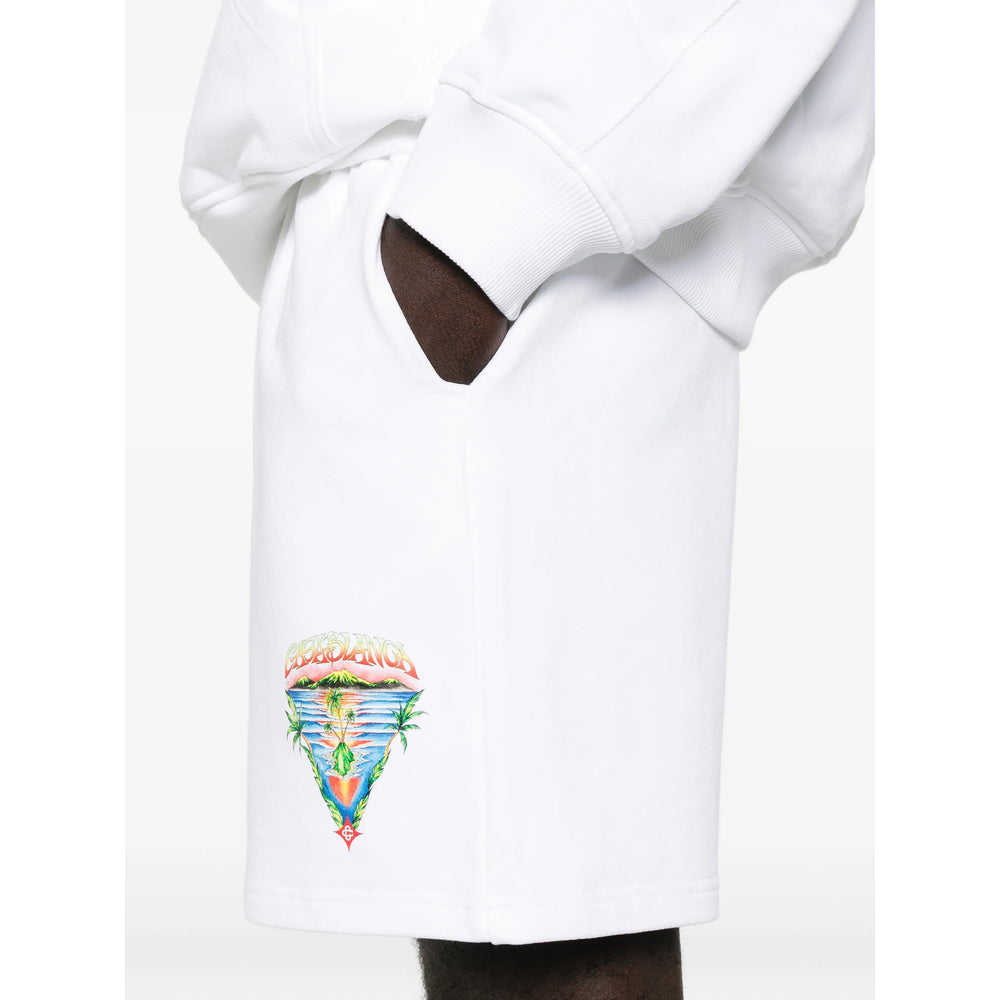 Casablanca Shorts - White | ef69765d9dd0b5c88fb6cb74ddb0e3e3b608eed9
