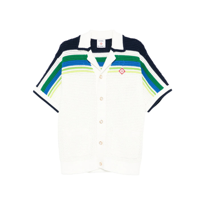Casablanca T Shirts - White | c625efcee0f4a70ad4191ae18078dcf0b14284b3
