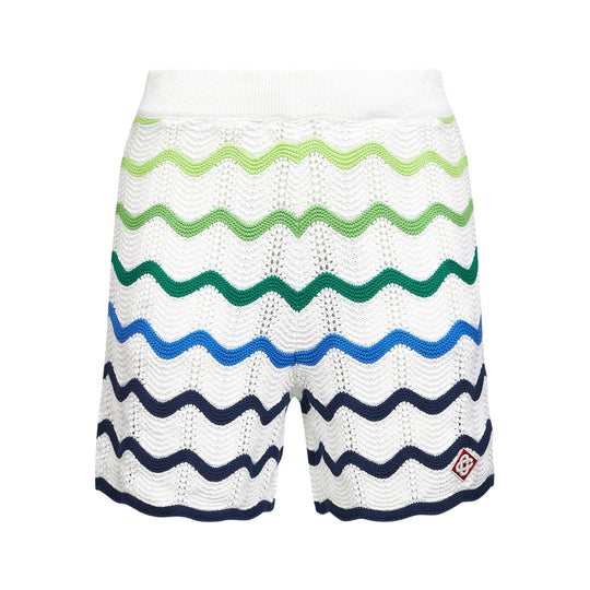 Shorts White, Blue